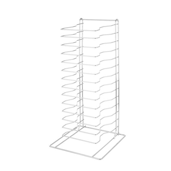 Hendi Pizzaständer mit 14 Fächern, 300x305x(H)680mm Hendi Pizzaständer mit 14 Fächern, 300x305x(H)680mm