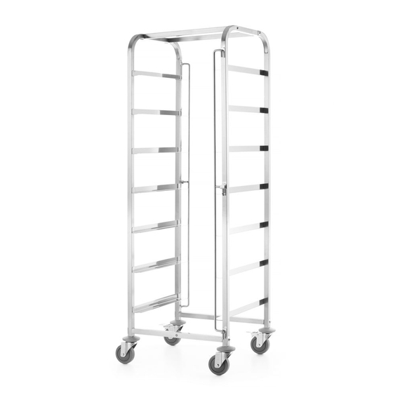 Hendi Transportwagen für Spülmaschinenkörbe - 7 Körbe à 500x500 mm, 615x560x(H)1710mm 1 Hendi Transportwagen für Spülmaschinenkörbe - 7 Körbe à 500x500 mm, 615x560x(H)1710mm