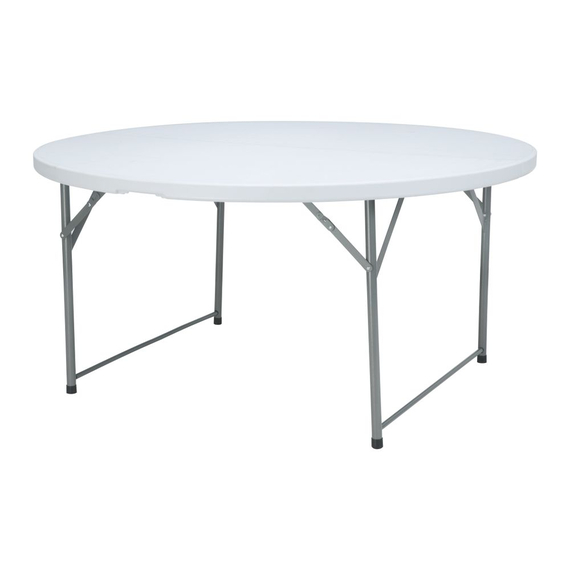 AmerBox Buffettisch, rund, Weiß, ⌀1500x(H)740mm, Rund AmerBox Buffettisch, rund, Weiß, ⌀1500x(H)740mm, Rund