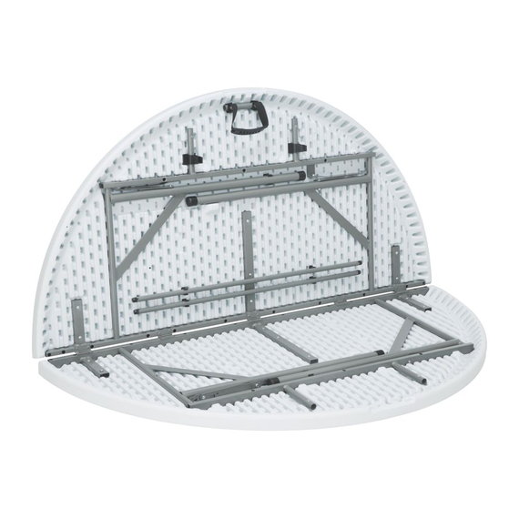 AmerBox Buffettisch, rund, Weiß, ⌀1500x(H)740mm, Rund 2 AmerBox Buffettisch, rund, Weiß, ⌀1500x(H)740mm, Rund
