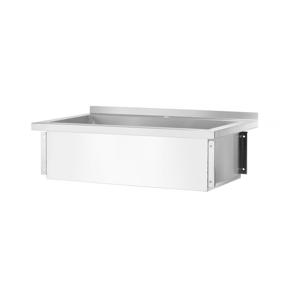 Hendi Tisch mit Einzelwaschwanne, ohne Spritzschutz – verschraubt, Tiefe 600 mm, Budget Line, 1000x600x(H)850mm 2 Hendi Tisch mit Einzelwaschwanne, ohne Spritzschutz – verschraubt, Tiefe 600 mm, Budget Line, 1000x600x(H)850mm