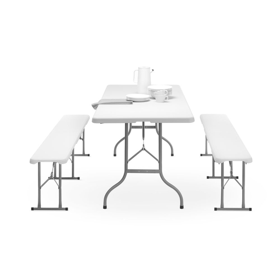 AmerBox Buffet-Tisch, Max. Last 150 kg., 1830x750x(H)740mm 2 AmerBox Buffet-Tisch, Max. Last 150 kg., 1830x750x(H)740mm