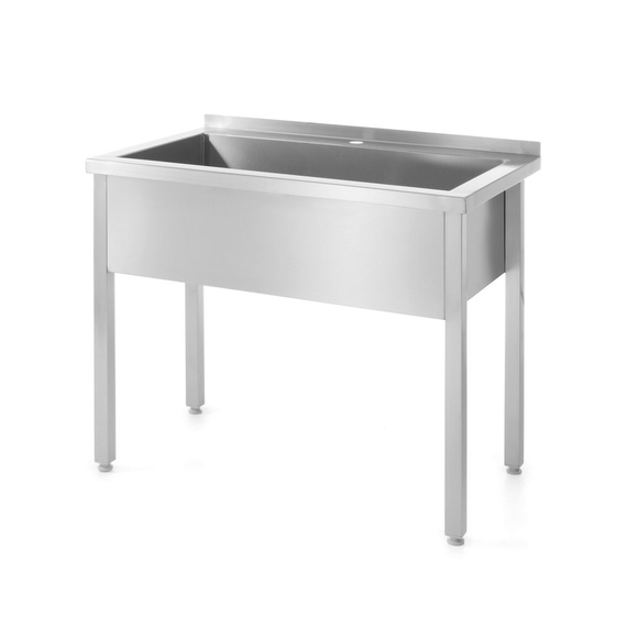 Hendi Tisch mit Einzel-Waschwanne – geschweißt, Profi Line, 800x600x(H)850mm Hendi Tisch mit Einzel-Waschwanne – geschweißt, Profi Line, 800x600x(H)850mm