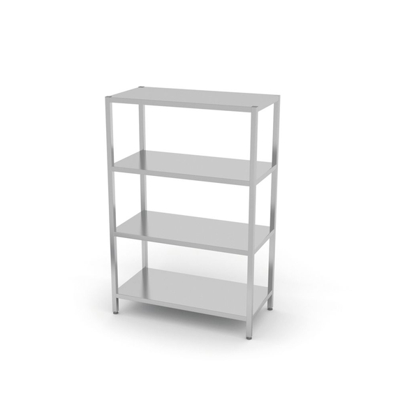 Hendi Lagerregal mit 4 Regalen – verschraubt, Kitchen Line, 1000x400x(H)1800mm Hendi Lagerregal mit 4 Regalen – verschraubt, Kitchen Line, 1000x400x(H)1800mm