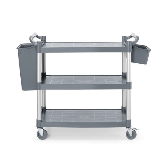 AmerBox Servierwagen aus Polypropylen mit Lagen, groß, 1010x500x(H)960mm 2 AmerBox Servierwagen aus Polypropylen mit Lagen, groß, 1010x500x(H)960mm