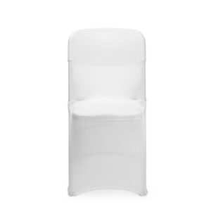 Hendi Klappstuhlbezug, 810965 & 910989, Weiß, 540x440x(H)840mm
