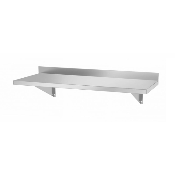 Hendi Wandablage, mit 2 Halterungen, 800x300x(H)250mm Hendi Wandablage, mit 2 Halterungen, 800x300x(H)250mm