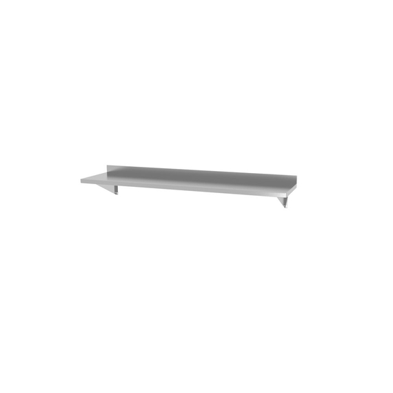 Hendi Wandablage, mit 2 Halterungen, 1200x300x(H)250mm Hendi Wandablage, mit 2 Halterungen, 1200x300x(H)250mm