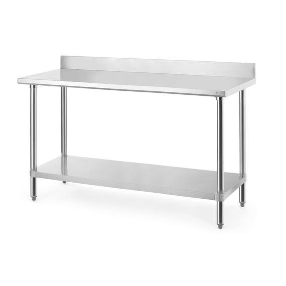 Hendi Arbeitstisch mit Aufsatz, Budget Line, 1600x600x(H)950mm Hendi Arbeitstisch mit Aufsatz, Budget Line, 1600x600x(H)950mm