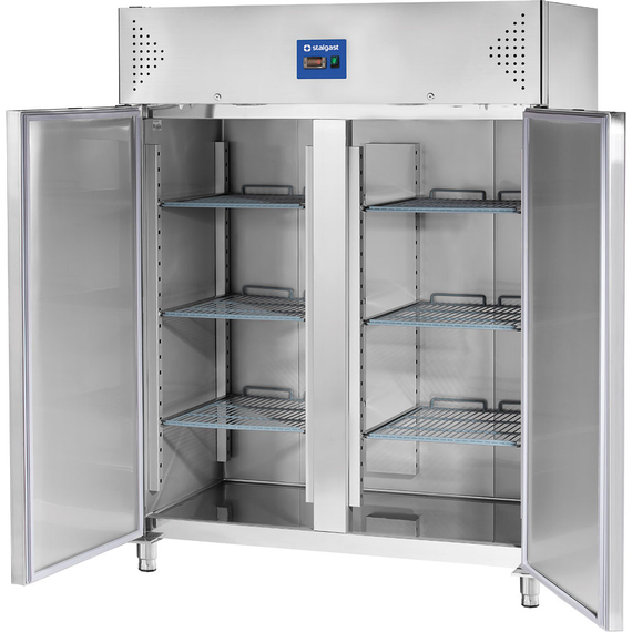 Starline Doppeltür-Tiefkühlschrank, Edelstahl, GN 2/1, 1480x830x2010 mm (BxTxH), 0,44 kW 1 Starline Doppeltür-Tiefkühlschrank, Edelstahl, GN 2/1, 1480x830x2010 mm (BxTxH), 0,44 kW