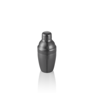 Nocturn Mini Shaker Classic, 0,25 ltr.,Ø 7 cm, gun metal, Chromnickelstahl 18/8