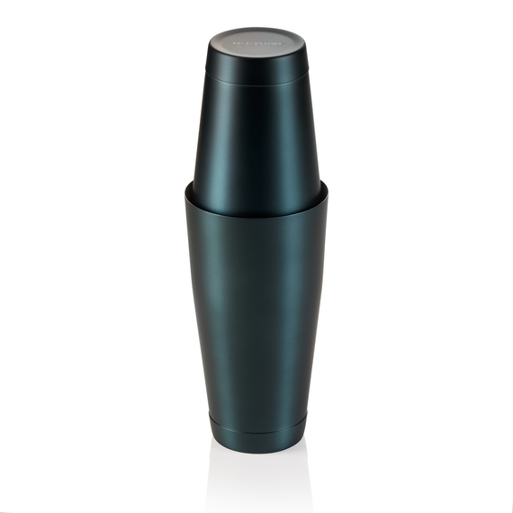 Nocturn Shaker Tin Tin, 0,8 ltr., Ø 9 cm, blau matt, Chromnickelstahl 18/8 Nocturn Shaker Tin Tin, 0,8 ltr., Ø 9 cm, blau matt, Chromnickelstahl 18/8