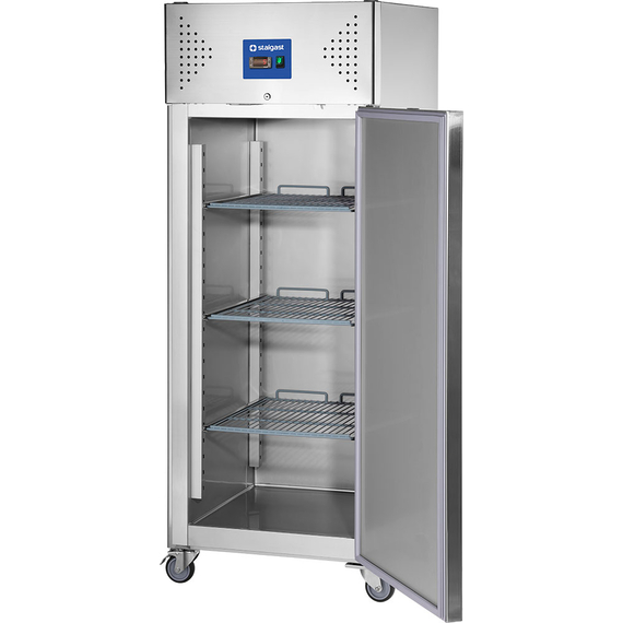 Starline Edelstahl Tiefkühlschrank mit Rädern, GN 2/1, 740x830x2010 mm (BxTxH), 650 L 1 Starline Edelstahl Tiefkühlschrank mit Rädern, GN 2/1, 740x830x2010 mm (BxTxH), 650 L