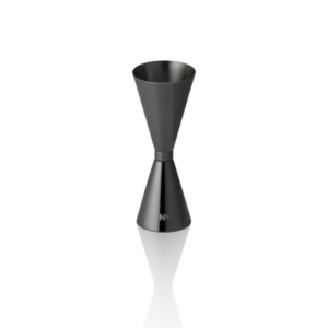 Nocturn Slim Jigger, 3/4,5 cl, Ø 4,5 cm, Höhe 12 cm, gun metal, Chromnickelstahl 18/8