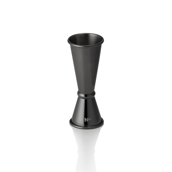 Nocturn Jigger Japanese Style, 2,5/5 cl, Ø 4,5 cm, Höhe 11 cm, gun metal, Chromnickelstahl 18/8 Nocturn Jigger Japanese Style, 2,5/5 cl, Ø 4,5 cm, Höhe 11 cm, gun metal, Chromnickelstahl 18/8