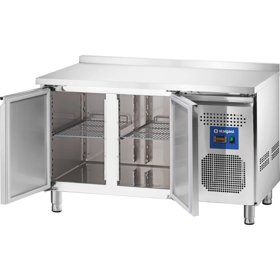 Starline Kühltisch, 2-türig, GN1/1, 1360x700x850 mm (BxTxH), mit Aufkantung 1 Starline Kühltisch, 2-türig, GN1/1, 1360x700x850 mm (BxTxH), mit Aufkantung
