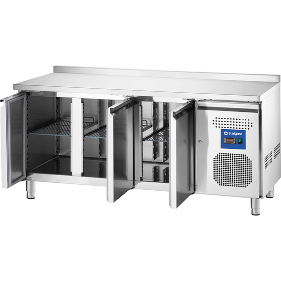 Starline Kühltisch, 3-türig, GN1/1, 1795x700x850 mm (BxTxH), mit Aufkantung 1 Starline Kühltisch, 3-türig, GN1/1, 1795x700x850 mm (BxTxH), mit Aufkantung