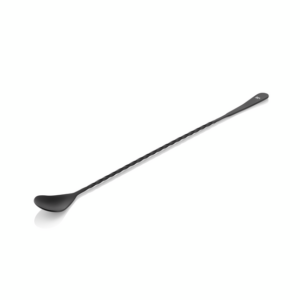 Nocturn Barlöffel Japanese Style, 33,5 cm, schwarz matt, Chromnickelstahl 18/8