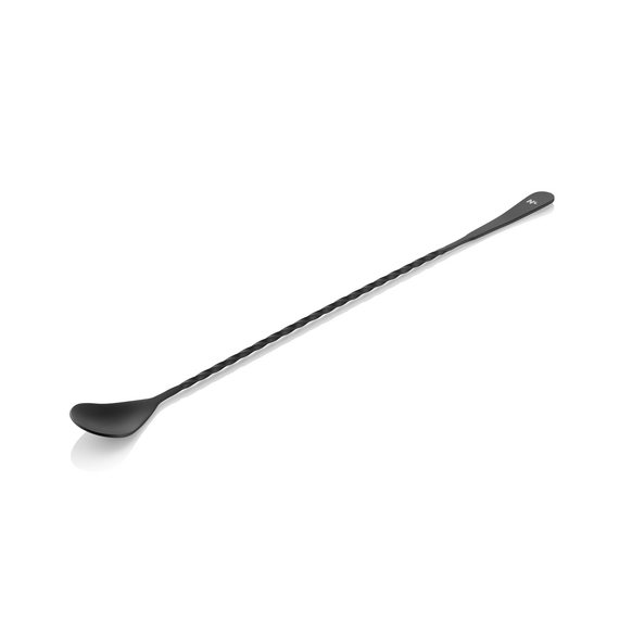 Nocturn Barlöffel Japanese Style, 33,5 cm, schwarz matt, Chromnickelstahl 18/8 Nocturn Barlöffel Japanese Style, 33,5 cm, schwarz matt, Chromnickelstahl 18/8