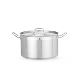 Hendi Kochtopf, mittel - mit Deckel, Profi Line, 15,1L, ⌀320x(H)190mm