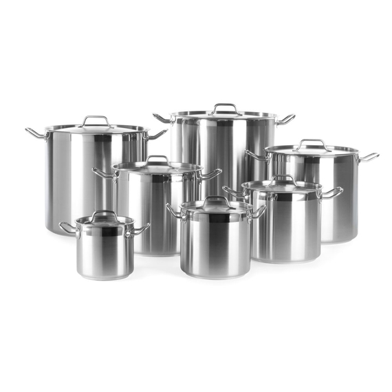 Hendi Schmortopf hoch - mit Deckel, Profi Line, 3L, ⌀160x(H)150mm 1 Hendi Schmortopf hoch - mit Deckel, Profi Line, 3L, ⌀160x(H)150mm