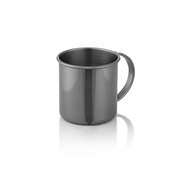 Nocturn Moscow Mule, 0,45 ltr., Ø 9 cm, Höhe 9 cm, gun metal, Chromnickelstahl 18/8 Nocturn Moscow Mule, 0,45 ltr., Ø 9 cm, Höhe 9 cm, gun metal, Chromnickelstahl 18/8
