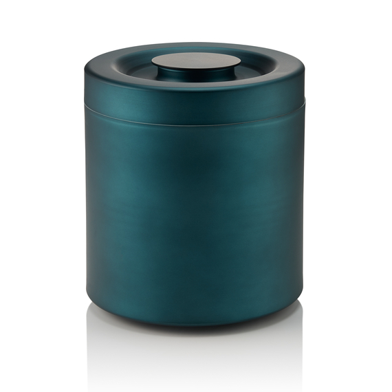 Nocturn Eisbox, Ø 18,5 cm, Höhe 21 cm, blau matt, Aluminium, Polystyrol Nocturn Eisbox, Ø 18,5 cm, Höhe 21 cm, blau matt, Aluminium, Polystyrol