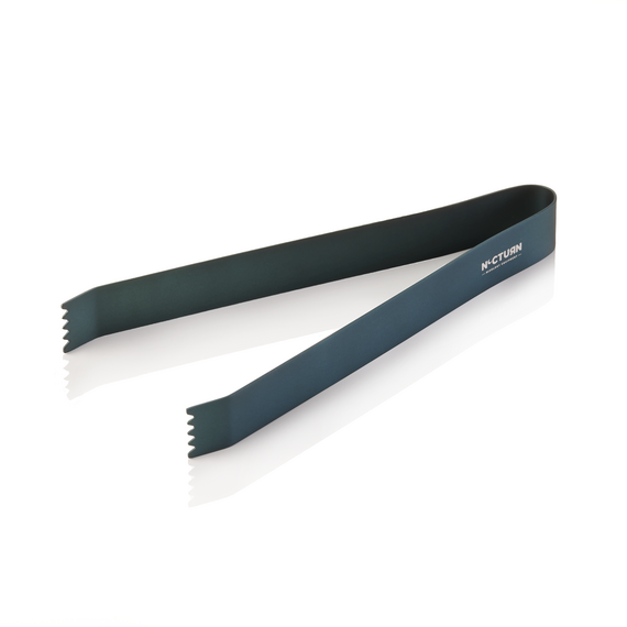 Nocturn Eiszange, 18 cm, blau matt, Chromnickelstahl 18/8 Nocturn Eiszange, 18 cm, blau matt, Chromnickelstahl 18/8