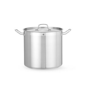 Hendi Schmortopf hoch - mit Deckel, Profi Line, 24L, ⌀320x(H)300mm