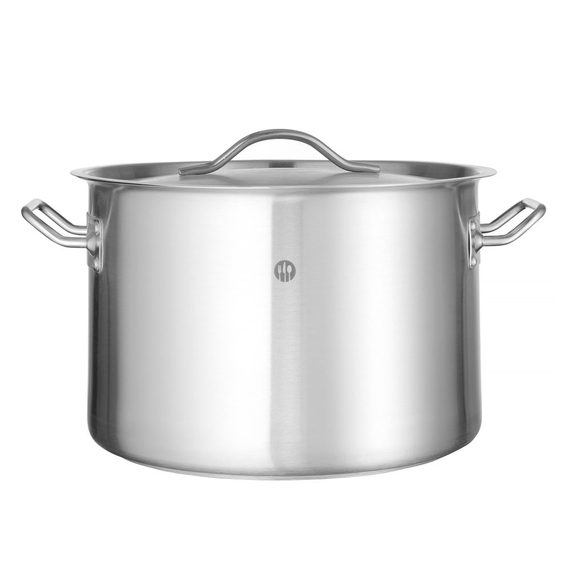 Hendi Kochtopf, mittel - mit Deckel, Budget Line, 14L, ⌀300x(H)200mm Hendi Kochtopf, mittel - mit Deckel, Budget Line, 14L, ⌀300x(H)200mm