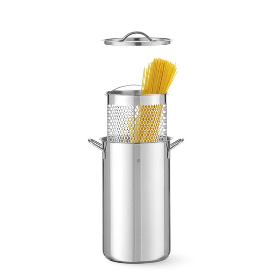 Hendi Spargel- und Nudeltopf XL, 5,5L, ⌀162x(H)280mm 2 Hendi Spargel- und Nudeltopf XL, 5,5L, ⌀162x(H)280mm