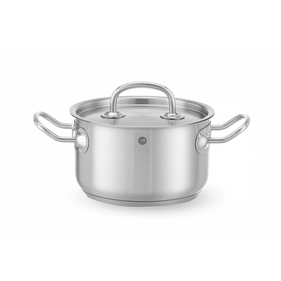 Hendi Kochtopf, mittel - mit Deckel, Kitchen Line, 9,5L, ⌀280x(H)155mm Hendi Kochtopf, mittel - mit Deckel, Kitchen Line, 9,5L, ⌀280x(H)155mm