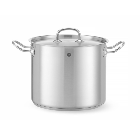 Hendi Kochtopf, hoch - mit Deckel, Kitchen Line, 9L, ⌀240x(H)200mm Hendi Kochtopf, hoch - mit Deckel, Kitchen Line, 9L, ⌀240x(H)200mm