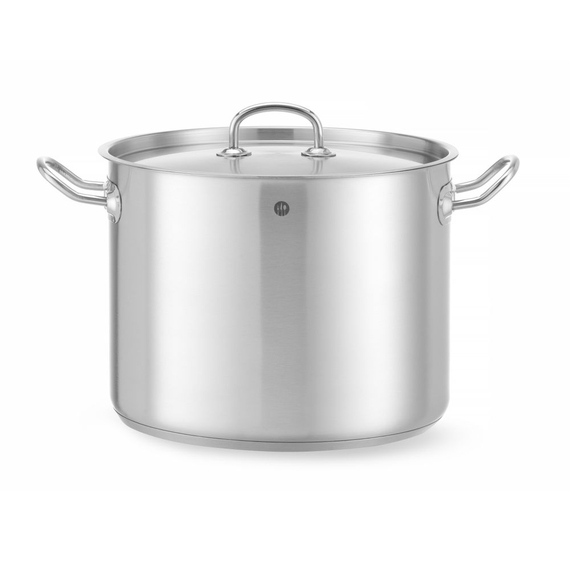 Hendi Kochtopf, hoch - mit Deckel, Kitchen Line, 13,5L, ⌀280x(H)220mm Hendi Kochtopf, hoch - mit Deckel, Kitchen Line, 13,5L, ⌀280x(H)220mm