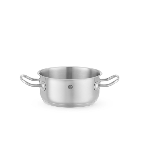 Hendi Kochtopf, niedrig - ohne Deckel, Kitchen Line, 1,4L, ⌀160x(H)75mm Hendi Kochtopf, niedrig - ohne Deckel, Kitchen Line, 1,4L, ⌀160x(H)75mm