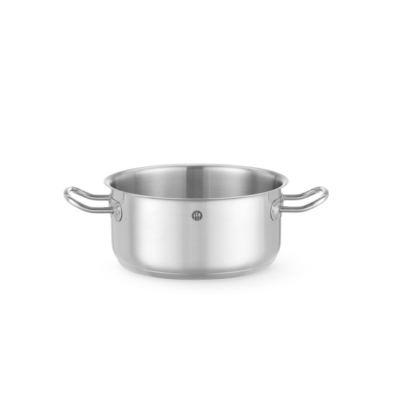 Hendi Kochtopf, niedrig - ohne Deckel, Kitchen Line, 2,9L, ⌀200x(H)95mm Hendi Kochtopf, niedrig - ohne Deckel, Kitchen Line, 2,9L, ⌀200x(H)95mm