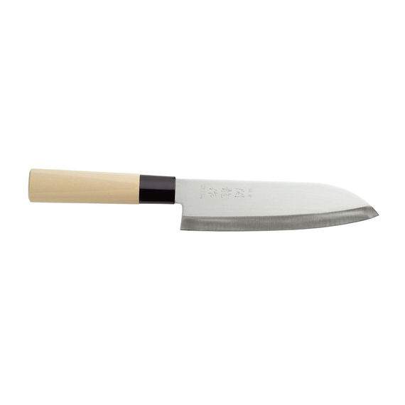 Hendi Japanisches Messer Santoku, Holz hell, (L)290mm Hendi Japanisches Messer Santoku, Holz hell, (L)290mm
