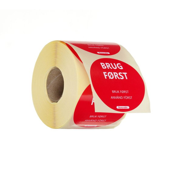 Hendi Lebensmittelsicherheit-Aufkleber, mehrfach verwendbar, leicht entfernbar, „USE FIRST“ (Zuerst verwenden), Rot, 500 Stk., ⌀50mm Hendi Lebensmittelsicherheit-Aufkleber, mehrfach verwendbar, leicht entfernbar, „USE FIRST“ (Zuerst verwenden), Rot, 500 Stk., ⌀50mm