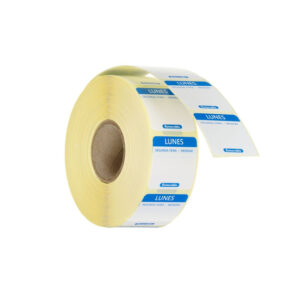 Hendi Täglich anwendbare Lebensmittelsicherheitsetiketten, mehrfach verwendbar, leicht entfernbar , Blau, 1000 Stk., 25x25x(H)mm