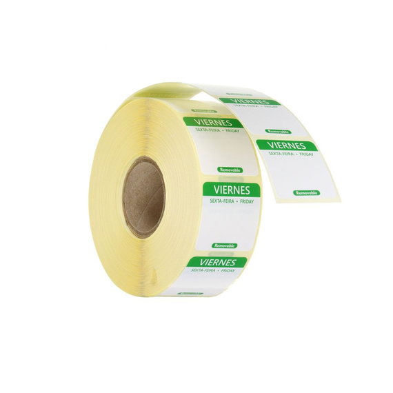 Hendi Täglich anwendbare Lebensmittelsicherheitsetiketten, mehrfach verwendbar, leicht entfernbar , Grün, 1000 Stk., 25x25x(H)mm Hendi Täglich anwendbare Lebensmittelsicherheitsetiketten, mehrfach verwendbar, leicht entfernbar , Grün, 1000 Stk., 25x25x(H)mm