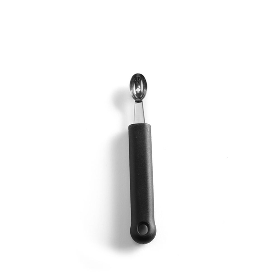 Hendi Kugelausstecher einfach - oval, Schwarz, (L)160mm Hendi Kugelausstecher einfach - oval, Schwarz, (L)160mm