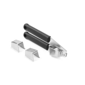 Hendi Knoblauchpresse, Schwarz, 180x25mm