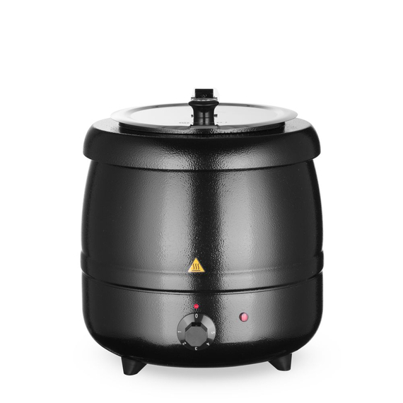 Hendi Suppenkessel, Kitchen Line, 8L, Schwarz, 230V/400W, ⌀330x(H)363mm Hendi Suppenkessel, Kitchen Line, 8L, Schwarz, 230V/400W, ⌀330x(H)363mm