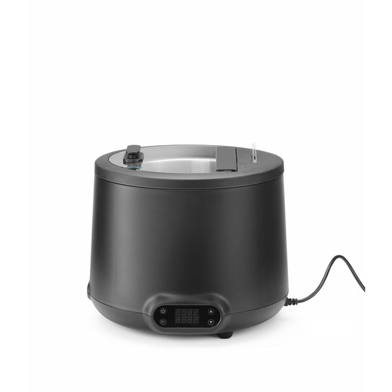 Hendi Suppenkessel UNIQ, designed by Robert Bronwasser, 8L, Schwarz, 220-240V/500W, ⌀365x(H)325mm 1 Hendi Suppenkessel UNIQ, designed by Robert Bronwasser, 8L, Schwarz, 220-240V/500W, ⌀365x(H)325mm
