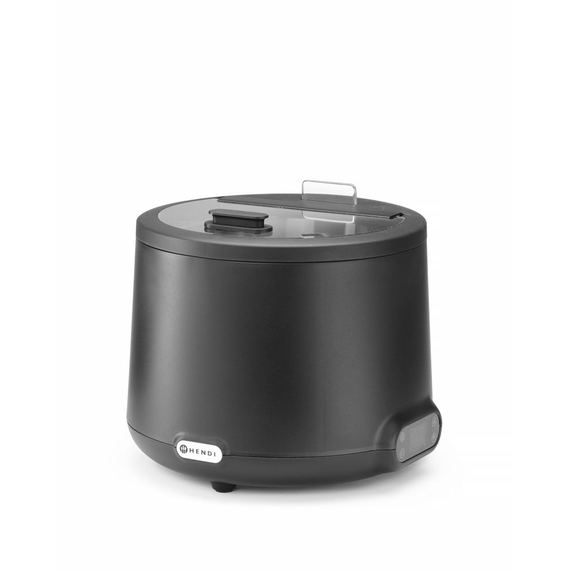 Hendi Suppenkessel UNIQ, designed by Robert Bronwasser, 8L, Schwarz, 220-240V/500W, ⌀365x(H)325mm 4 Hendi Suppenkessel UNIQ, designed by Robert Bronwasser, 8L, Schwarz, 220-240V/500W, ⌀365x(H)325mm