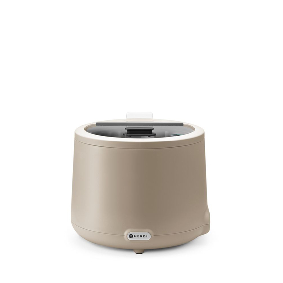 Hendi Suppenkessel UNIQ, designed by Robert Bronwasser, 8L, Beige, 220-240V/500W, ⌀365x(H)325mm 1 Hendi Suppenkessel UNIQ, designed by Robert Bronwasser, 8L, Beige, 220-240V/500W, ⌀365x(H)325mm
