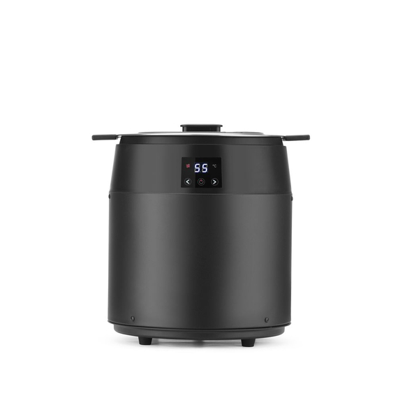 Hendi Suppenkessel ohne Wasser, 10L, 10L, Schwarz, 220-240V/450W, ⌀330x(H)398mm Hendi Suppenkessel ohne Wasser, 10L, 10L, Schwarz, 220-240V/450W, ⌀330x(H)398mm