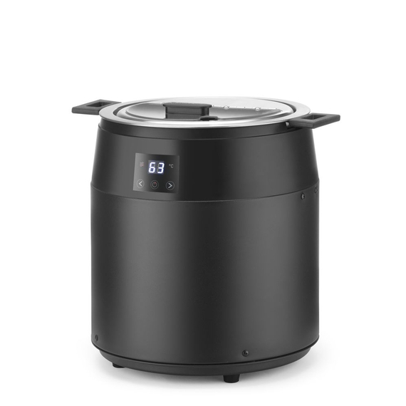 Hendi Suppenkessel ohne Wasser, 10L, 10L, Schwarz, 220-240V/450W, ⌀330x(H)398mm 4 Hendi Suppenkessel ohne Wasser, 10L, 10L, Schwarz, 220-240V/450W, ⌀330x(H)398mm