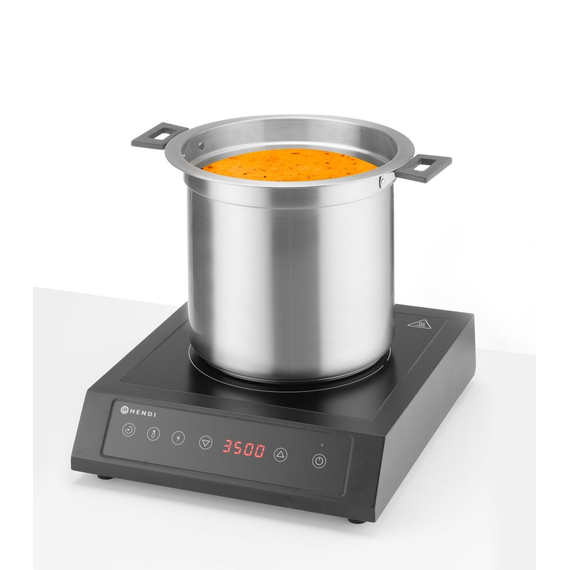 Hendi Suppenkessel ohne Wasser, 10L, 10L, Schwarz, 220-240V/450W, ⌀330x(H)398mm 2 Hendi Suppenkessel ohne Wasser, 10L, 10L, Schwarz, 220-240V/450W, ⌀330x(H)398mm