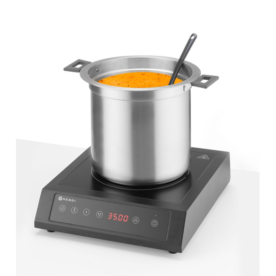 Hendi Suppenkessel ohne Wasser, 10L, 10L, Schwarz, 220-240V/450W, ⌀330x(H)398mm 3 Hendi Suppenkessel ohne Wasser, 10L, 10L, Schwarz, 220-240V/450W, ⌀330x(H)398mm